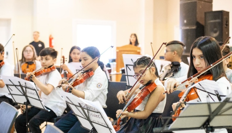 Se presentó el concierto de fin de año del programa orquestas y coros infantiles y juveniles de la provincia