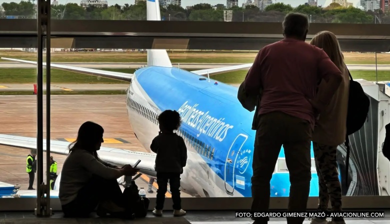 Aerolíneas Argentinas transportó más de 320 mil pasajeros en los dos fines de semana largos de junio