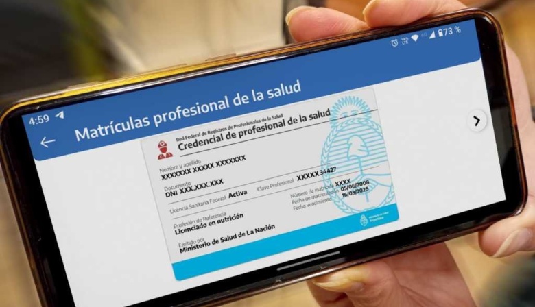 Las matrículas de los profesionales de la salud serán digitales