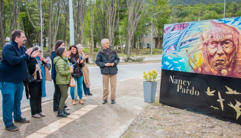 La Municipalidad llevó adelante la inauguración de los murales "Fueguinas"