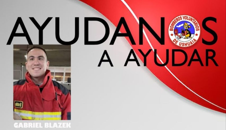 Lanzan campaña solidaria para ayudar a un bombero que debe afrontar una cirugía