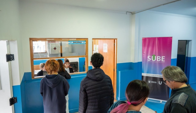 Continúa la carga de boletos estudiantiles gratuitos en Ushuaia