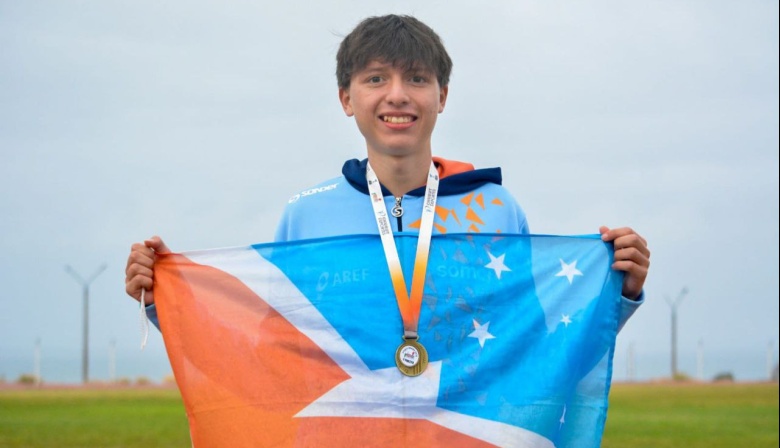 La primera medalla de Tierra del Fuego llegó de la mano del atletismo