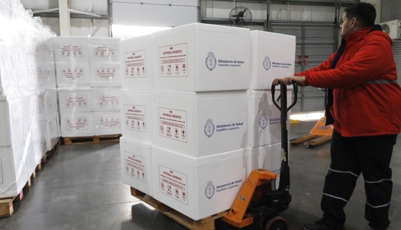 El Ministerio de Salud distribuye vacunas contra el sarampión a todas las jurisdicciones