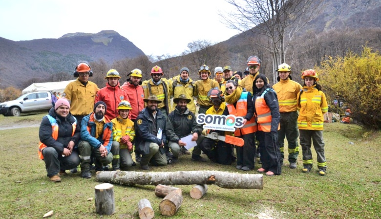 Jornada de encuentro y reconocimiento a los brigadistas forestales de Tierra del Fuego