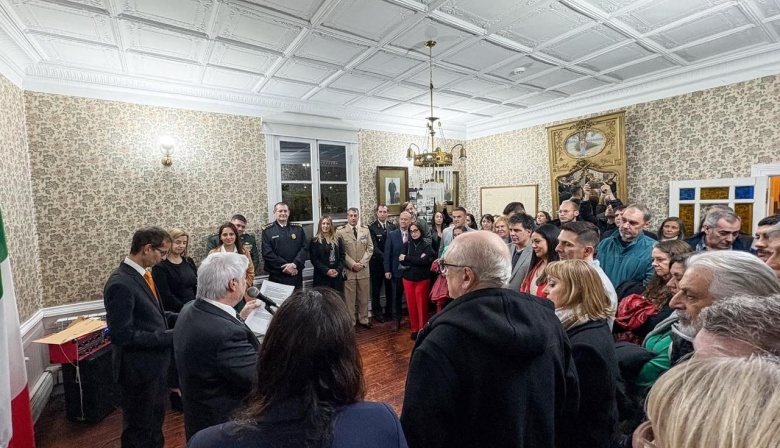 Quedó inaugurada la muestra  “Italia giardino del mondo” en la antigua Casa Beban