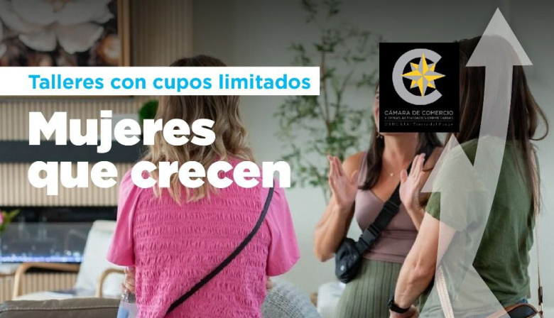 Se realizará el ciclo de talleres "Mujeres que Crecen"