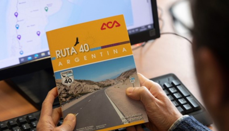 La guía turística de la Ruta 40 ya está en los ACA de todo el país