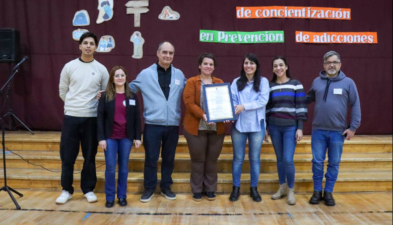 La Dirección de Juventudes de Tolhuin se sumó a la jornada de prevención en el Trejo Noel