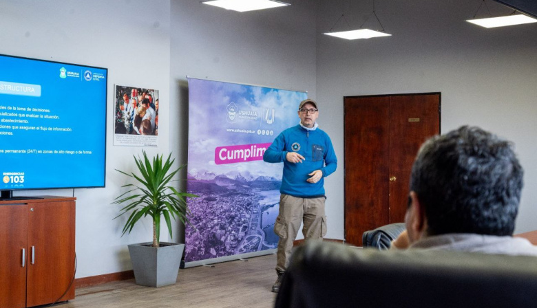 Defensa Civil presentó el proyecto para la creación del Comité Operativo de Emergencia Municipal