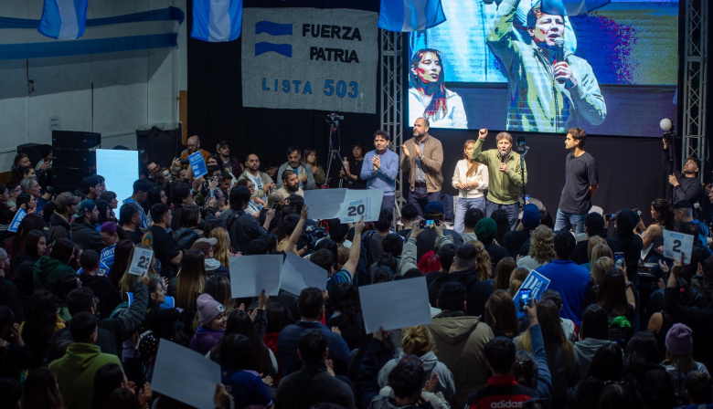 Multitudinario encuentro de juventudes de Fuerza Patria en Río Grande