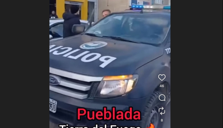 Para la CGT Ushuaia hubo infiltrados en la marcha de Milei