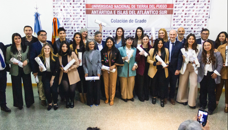 Treinta nuevos graduados en la UNTDF Río Grande