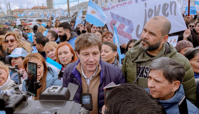 Melella volvió a criticar a Milei y pidió a los fueguinos "votar con fuerza y convicción"