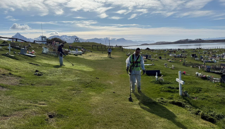 El municipio de Ushuaia continúa con la puesta en valor de espacios verdes y comunitarios