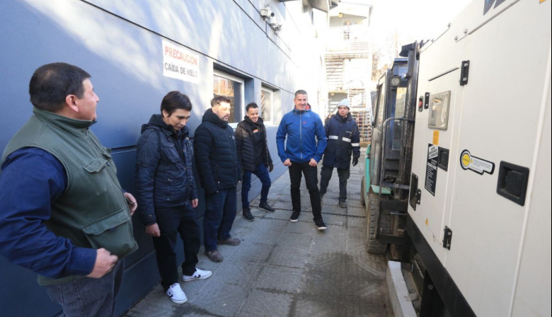 La Municipalidad de Ushuaia instaló un grupo electrógeno en el edificio Adolfo Cano