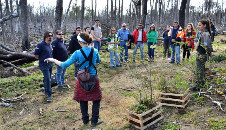 Total Austral invierte en la restauración y mejora de la Reserva Provincial Corazón de la Isla
