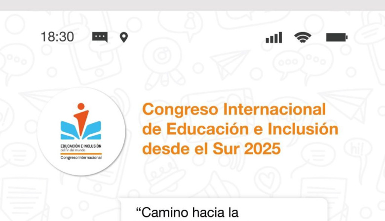 Se extienden las inscripciones para el Congreso Internacional de Educación e Inclusión desde el Sur 2025