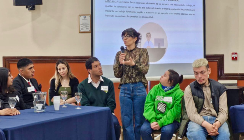 Se realizó la jornada "Nosotros tenemos la palabra" en el marco del mes de la educación inclusiva