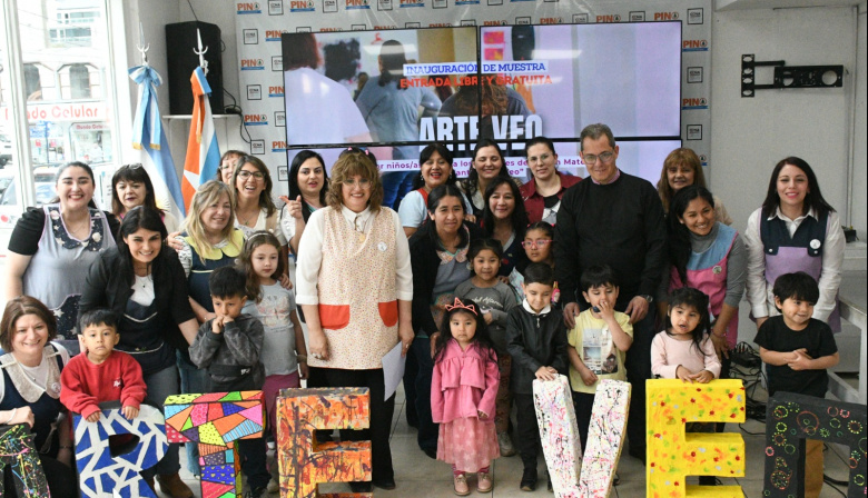 Se inauguró la muestra ‘Arte Veo’ en el Centro "Nueva Argentina"