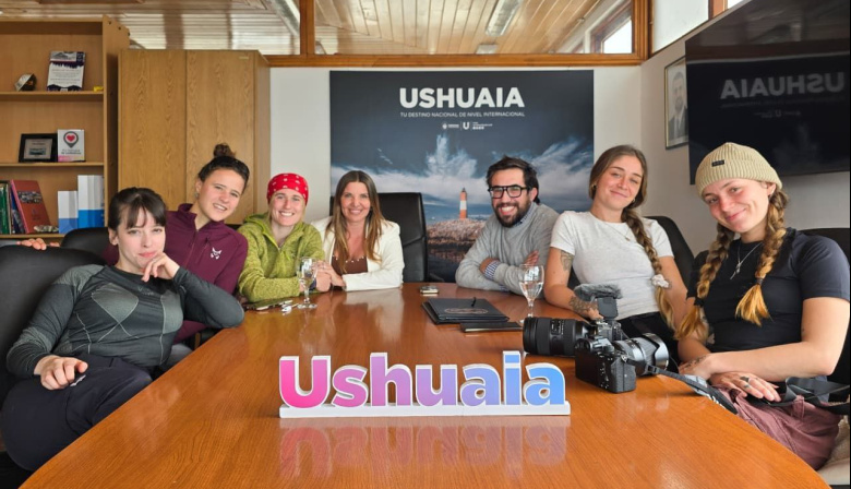 La Secretaria de Turismo recibió a Begoña Alday antes de su partida a la Antártida para su desafío Ironhuman