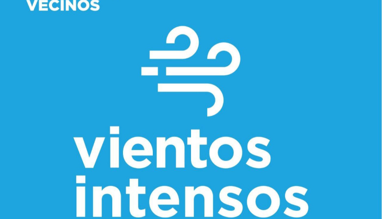 Alerta amarilla por vientos intensos en la zona norte de Tierra del Fuego