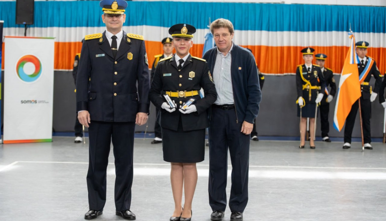 Melella: "Ser policía es más que un trabajo, es una vocación de servicio por los demas"