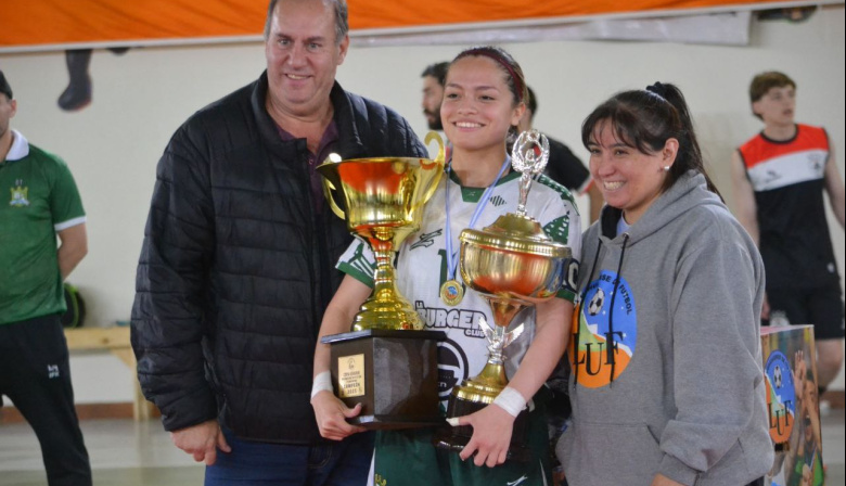 Escuela Municipal se coronó nuevamente en el futsal de primera división de AFA