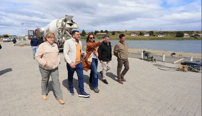 Vuoto recorrió los trabajos de la pasarela Luis Pedro Fique