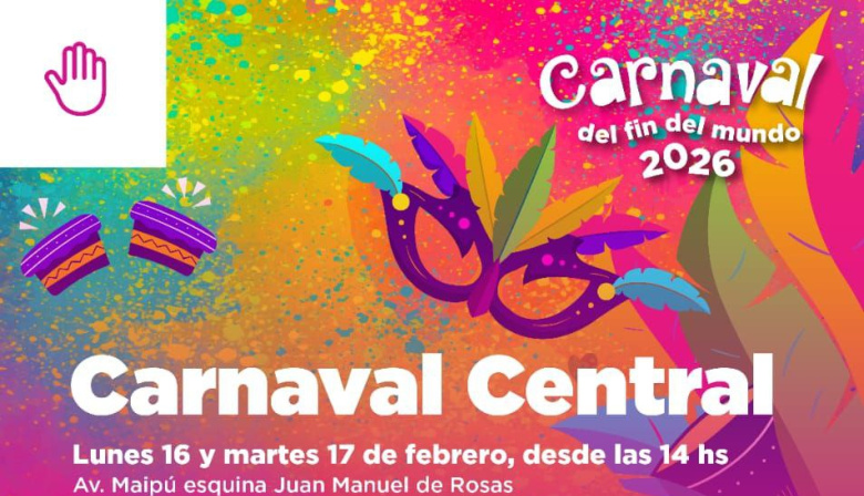 Ushuaia tendrá su Carnaval Central el próximo lunes y martes