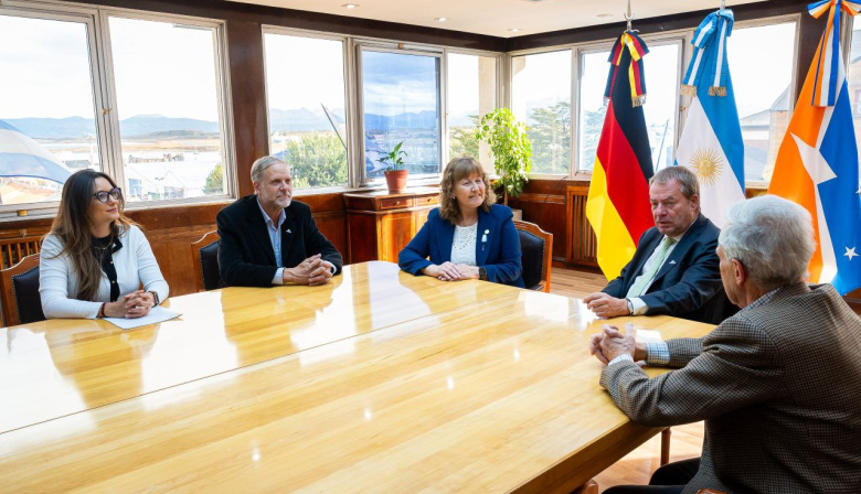 Urquiza recibió al embajador de Alemania en su primera visita oficial a la provincia