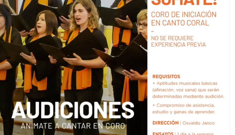 El Coro del Fin del Mundo abre audiciones e inscripciones para 2026