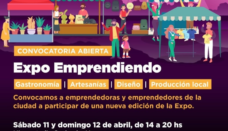 Se abrió la convocatoria para la "Expo Emprendiendo"