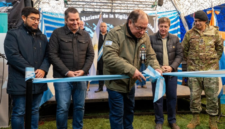 Río Grande: con la presencia del Martín Pérez y Melella inauguraron la Carpa de la Dignidad