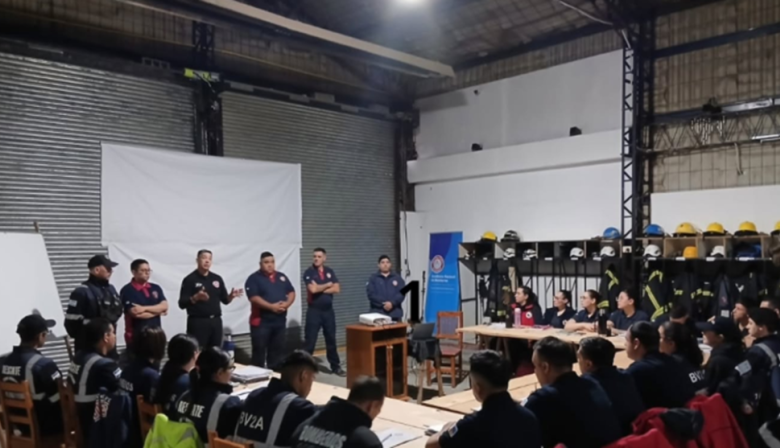 Inició el ciclo formativo en la Academia Provincial de Bomberos Voluntarios de Tierra del Fuego