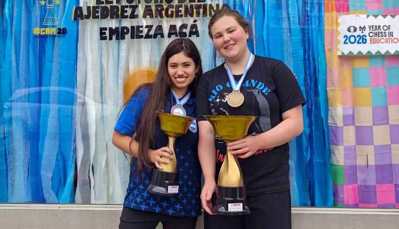Gobierno acompañó a la ajedrecista Jazmín Donda quien se consagró Campeona Argentina