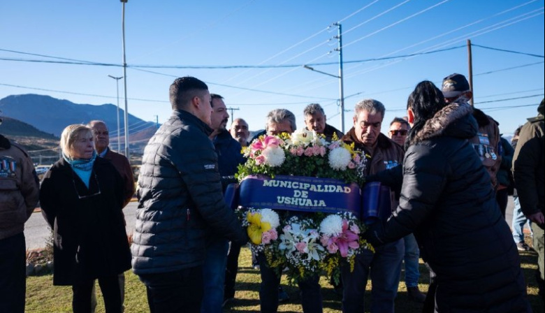 Se conmemoró el Día de Veterano de Guerra Fueguino
