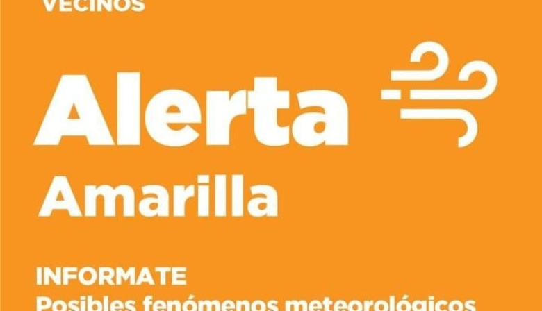 Lanzan nueva alerta por fuertes vientos y piden tomar recaudos