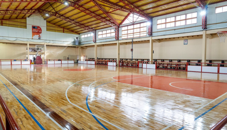 Entró en su etapa final la refacción del gimnasio Ana Giró