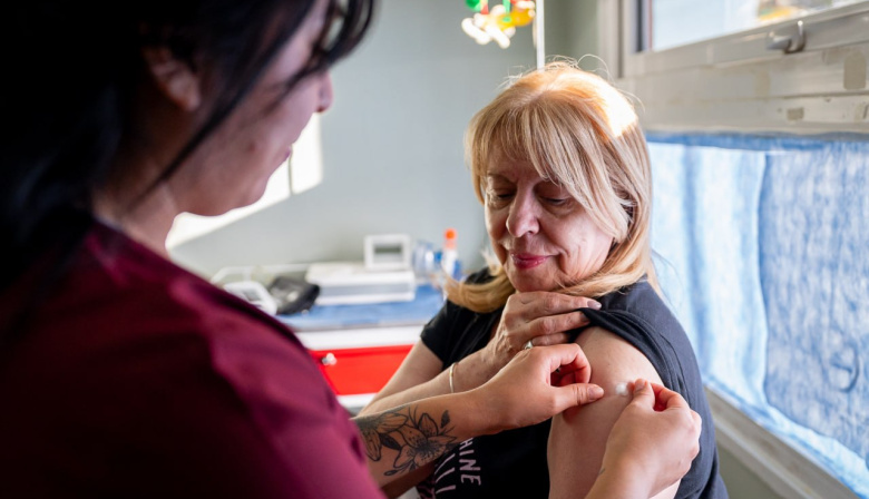 Jornada de vacunación para personas mayores en Tolhuin