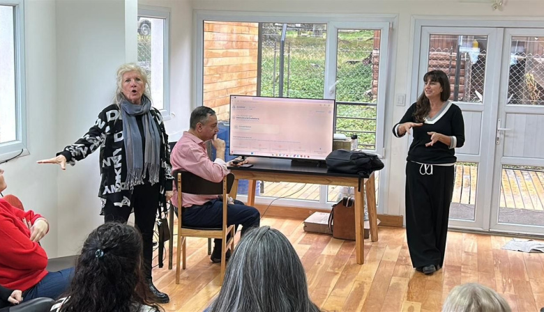 Presentaron la plataforma omnicanal de Acceso a Justicia a la comunidad de Almanza 