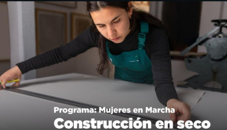 El Municipio abre inscripciones al curso de construcción en seco del programa "Mujeres en marcha"