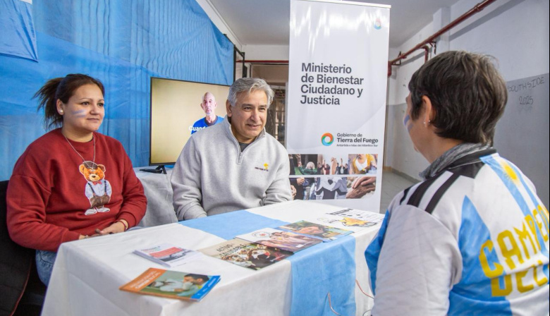 Gobierno en Tu Barrio: preparan jornada de atención al público en Ushuaia y Río Grande