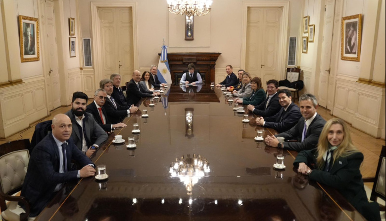 El Presidente encabezó una reunión de Gabinete en Casa Rosada