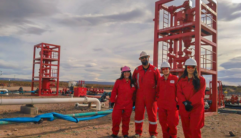 Hidrocarburos: Gabriela Castillo viajó a Neuquén para recorrer instalaciones petroleras