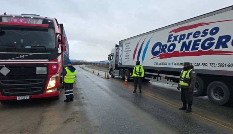 Organismos nacionales y provinciales realizan un operativo conjunto de control en la Ruta Nº 3