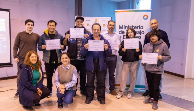 Entregaron los certificados a pescadores que realizaron curso de acuicultor artesanal
