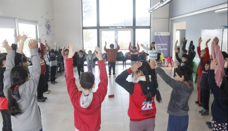 Las infancias disfrutaron de diversos talleres culturales en el KyD