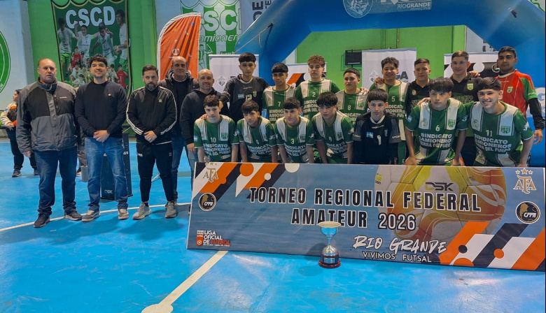 Futsal Sub 13 y Sub 15: Equipos de Río Grande se consagraron campeones de local