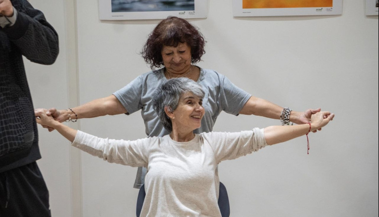Casa Ushuaia realizó una nueva jornada del Taller de Movilidad para jubilados y jubiladas